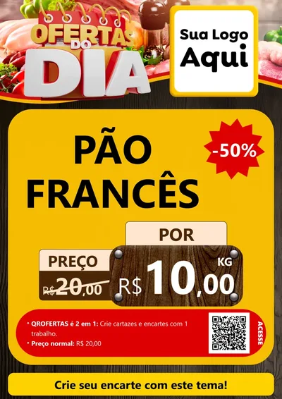 Modelo de Cartaz para Cartaz A4 Vertical
