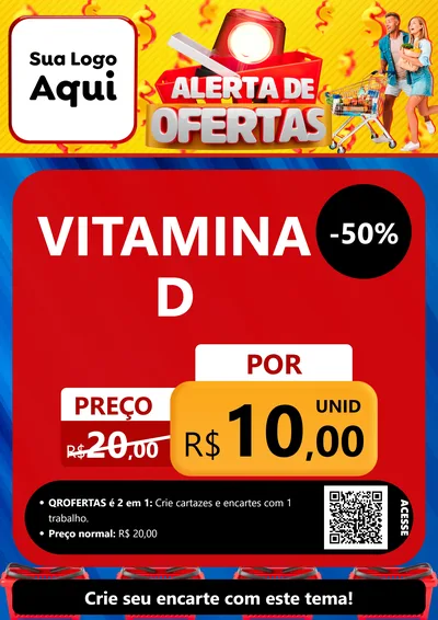 Modelo de Cartaz para Cartaz A4 Vertical