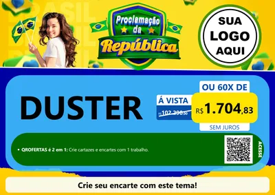 Modelo de Cartaz para Cartaz A4 Horizontal