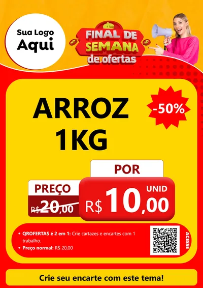Modelo de Cartaz para Cartaz A4 Vertical