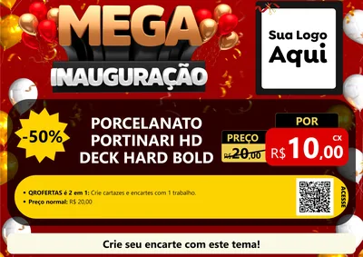 Modelo de Cartaz para Cartaz A4 Horizontal