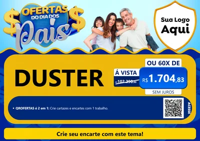 Modelo de Cartaz para Cartaz A4 Horizontal