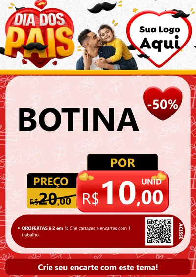 Modelo de Cartaz para Cartaz A4 Vertical