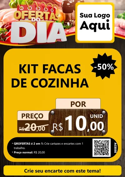 Modelo de Cartaz para Cartaz A4 Vertical