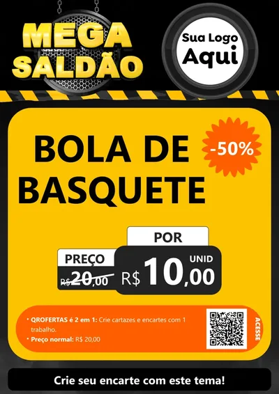Modelo de Cartaz para Cartaz A4 Vertical