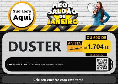 Modelo de Cartaz para Cartaz A4 Horizontal