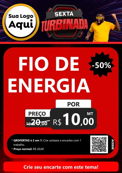 Modelo de Cartaz para Cartaz A4 Vertical