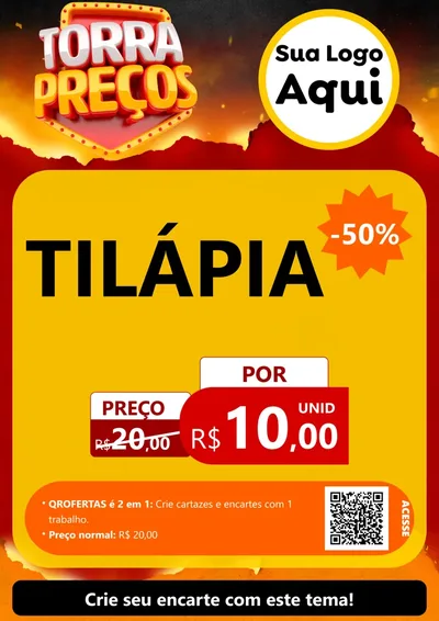 Modelo de Cartaz para Cartaz A4 Vertical