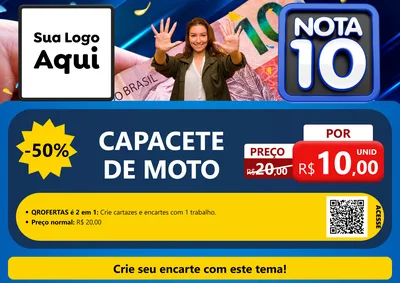 Modelo de Cartaz para Cartaz A4 Horizontal