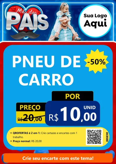 Modelo de Cartaz para Cartaz A4 Vertical