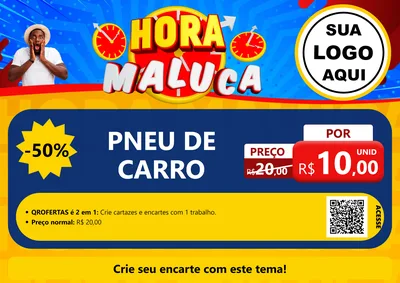 Modelo de Cartaz para Cartaz A4 Horizontal