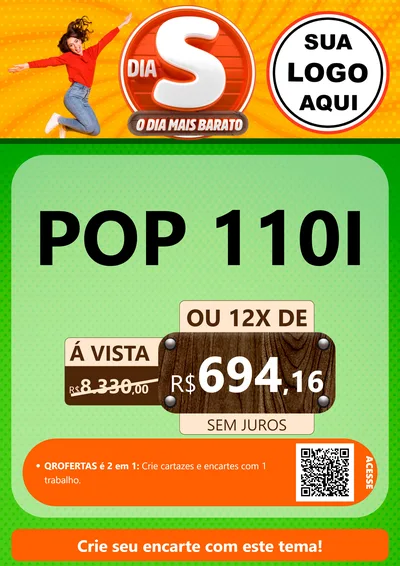 Modelo de Cartaz para Cartaz A4 Vertical