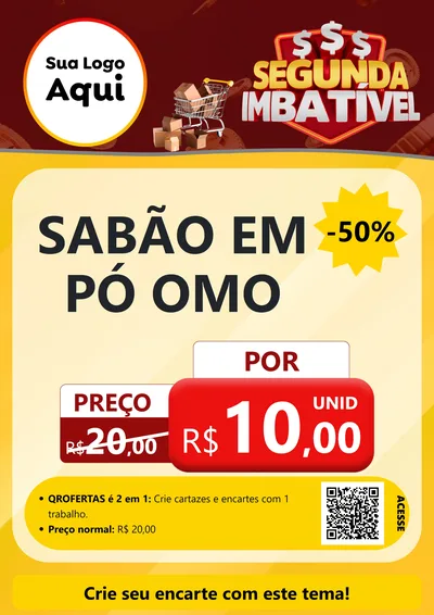 Modelo de Cartaz para Cartaz A4 Vertical
