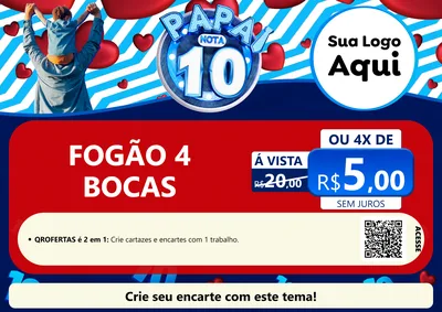 Modelo de Cartaz para Cartaz A4 Horizontal