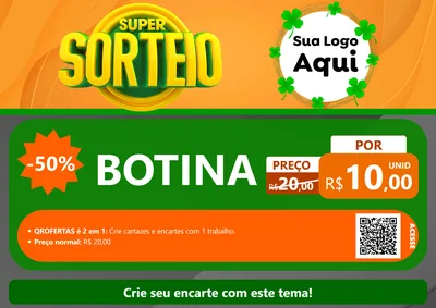 Modelo de Cartaz para Cartaz A4 Horizontal
