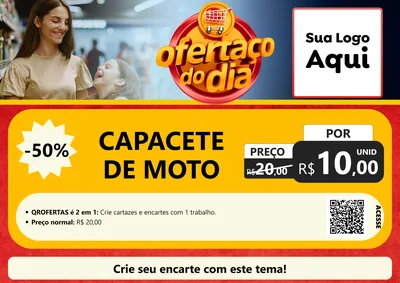 Modelo de Cartaz para Cartaz A4 Horizontal