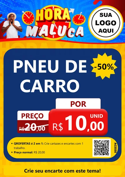 Modelo de Cartaz para Cartaz A4 Vertical