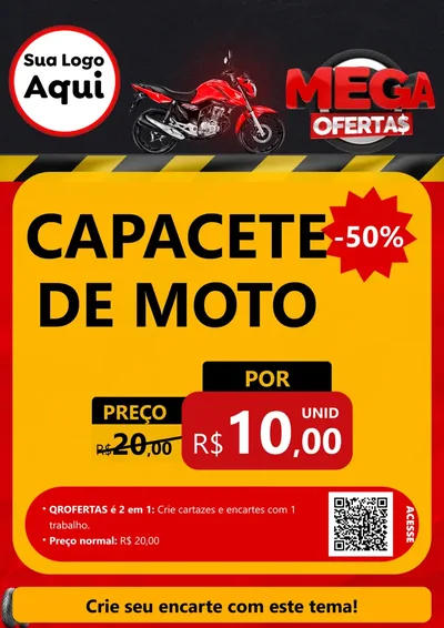 Modelo de Cartaz para Cartaz A4 Vertical
