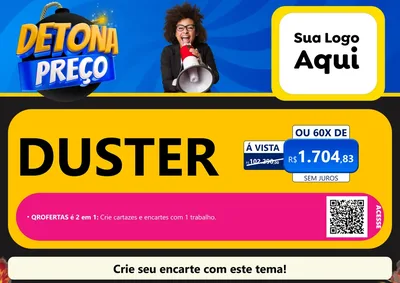 Modelo de Cartaz para Cartaz A4 Horizontal
