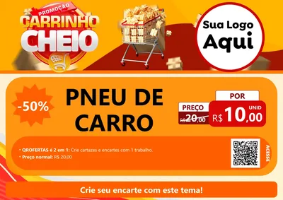 Modelo de Cartaz para Cartaz A4 Horizontal