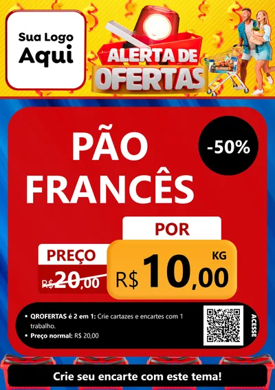 Modelo de Cartaz para Cartaz A4 Vertical