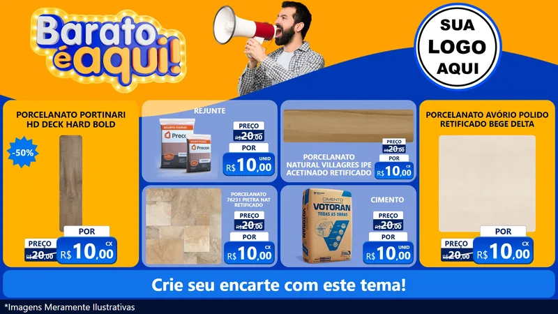 Modelo de TV para TV Horizontal com o tema Barato é aqui para Pisos e revestimentos