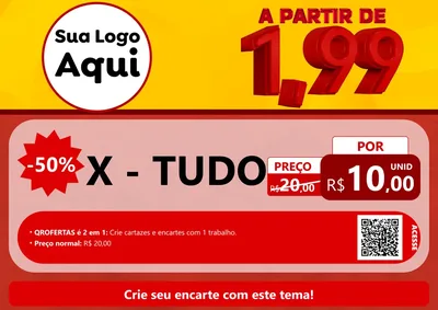 Modelo de Cartaz para Cartaz A4 Horizontal