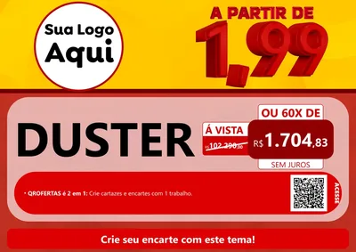 Modelo de Cartaz para Cartaz A4 Horizontal