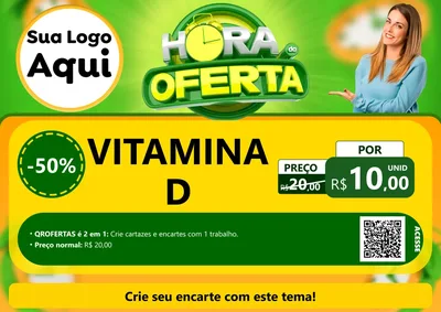 Modelo de Cartaz para Cartaz A4 Horizontal