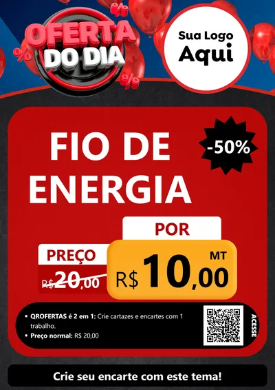 Modelo de Cartaz para Cartaz A4 Vertical