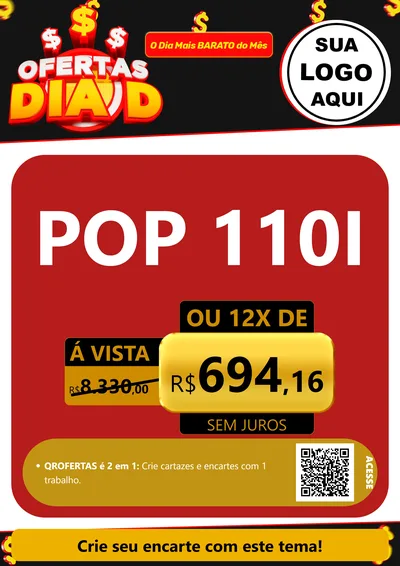 Modelo de Cartaz para Cartaz A4 Vertical