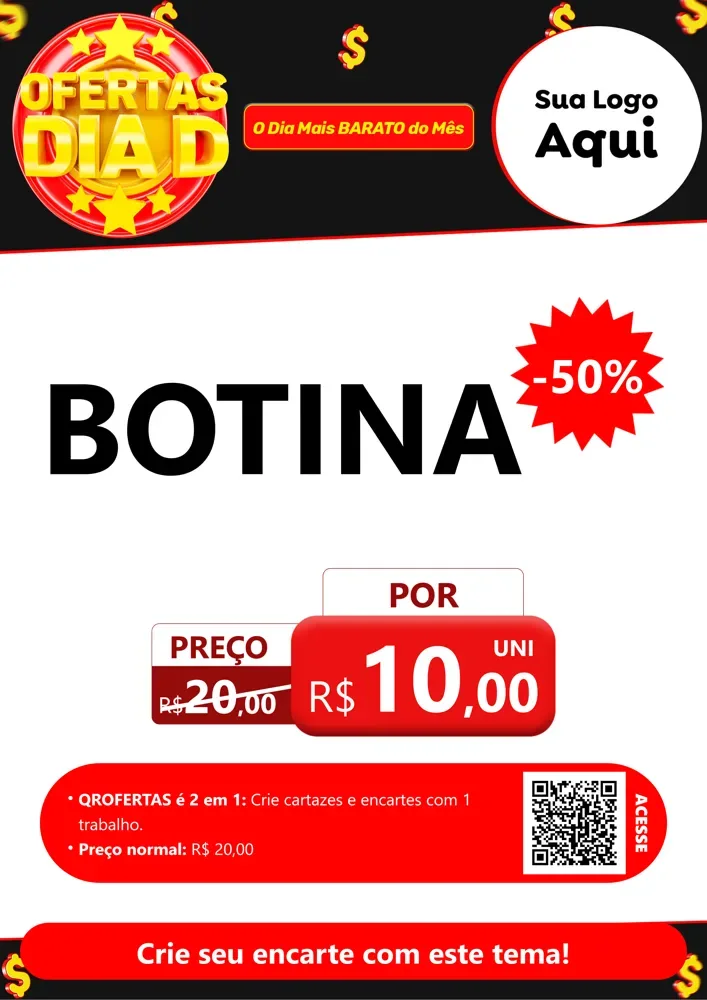 Modelo de Cartaz para Cartaz A4 Vertical com o tema Dia D para Agropecuária