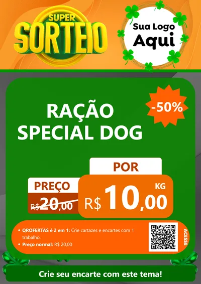 Modelo de Cartaz para Cartaz A4 Vertical