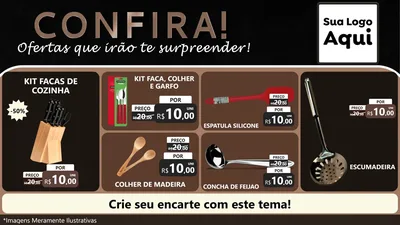 Modelo de TV para TV Horizontal com o tema Confira! Ofertas que irão te surpreender! para Utilidades Domésticas