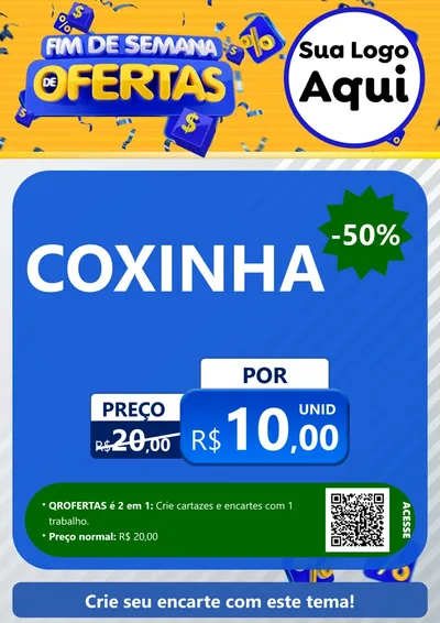 Modelo de Cartaz para Cartaz A4 Vertical