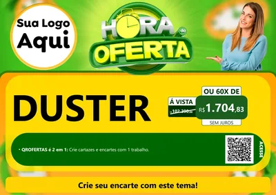 Modelo de Cartaz para Cartaz A4 Horizontal