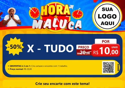 Modelo de Cartaz para Cartaz A4 Horizontal