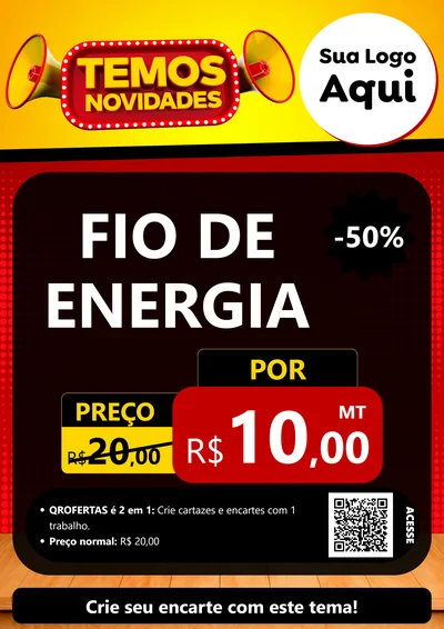 Modelo de Cartaz para Cartaz A4 Vertical