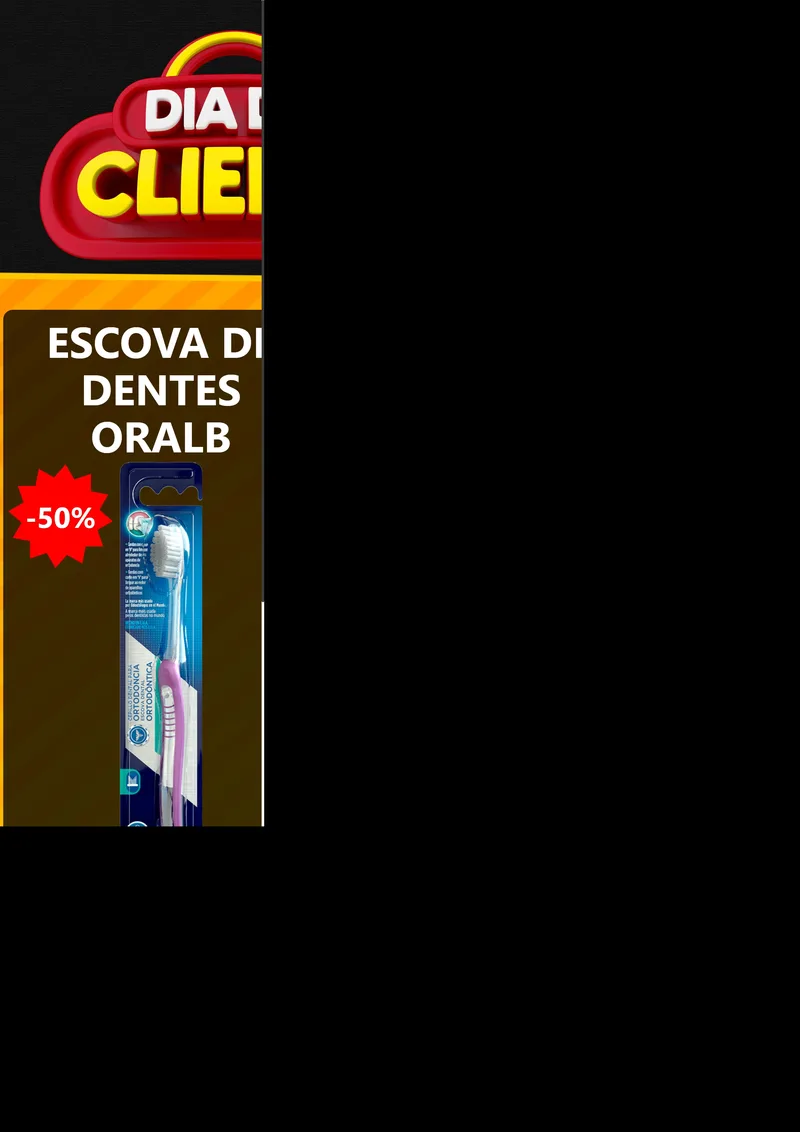 Modelo de Encarte para Encarte A4 Vertical com o tema Dia do Cliente para Higiene Pessoal