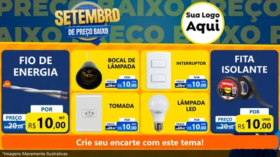 Modelo de TV para TV Horizontal com o tema Setembro De Preço Baixo para Materiais Elétricos