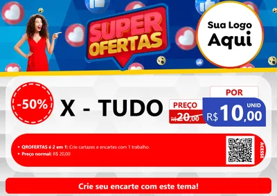 Modelo de Cartaz para Cartaz A4 Horizontal
