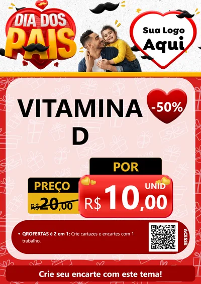 Modelo de Cartaz para Cartaz A4 Vertical