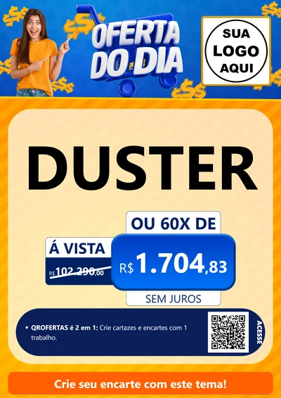 Modelo de Cartaz para Cartaz A4 Vertical