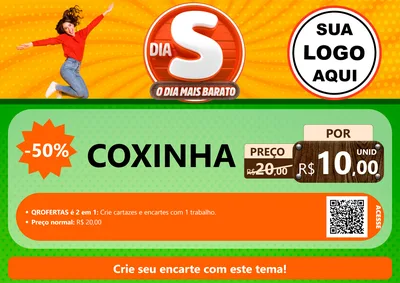 Modelo de Cartaz para Cartaz A4 Horizontal