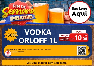 Modelo de Cartaz para Cartaz A4 Horizontal com o tema Festival de Vinhos para Distribuidora de bebidas
