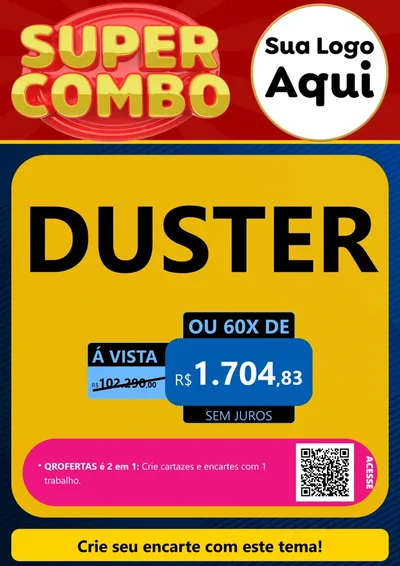 Modelo de Cartaz para Cartaz A4 Vertical