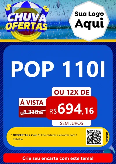Modelo de Cartaz para Cartaz A4 Vertical