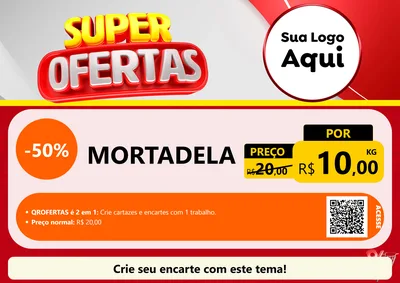 Modelo de Cartaz para Cartaz A4 Horizontal