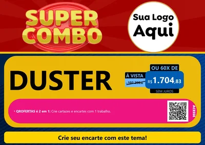 Modelo de Cartaz para Cartaz A4 Horizontal