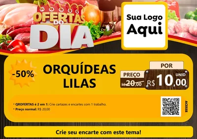 Modelo de Cartaz para Cartaz A4 Horizontal